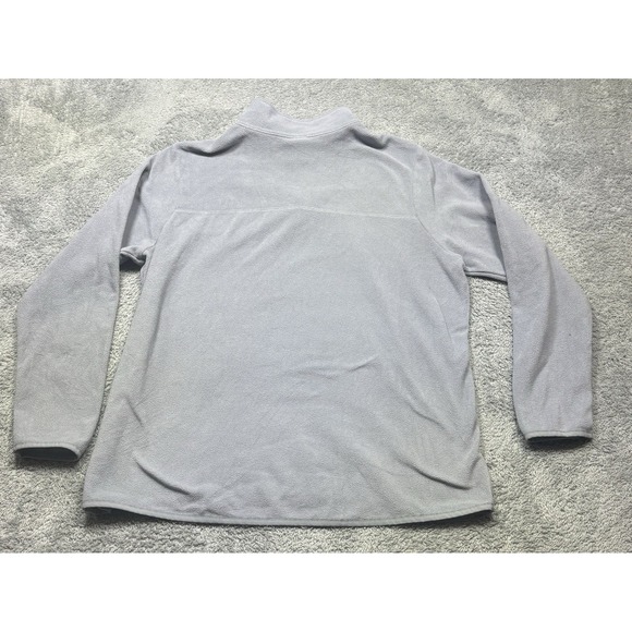 The North Face TKA Glacier 1/4 Zip Women's 2XL Gray Standard Fit Fleece Pullover - Picture 2 of 10